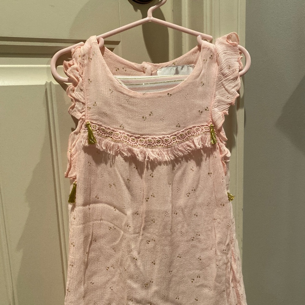Little Girls Size 5 Matching Pink Outfit